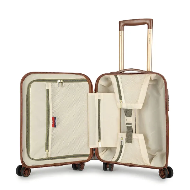 Transavia Trolleys|Klm Trolleys>Decent Retro Cabin Trolley 55 dark green
