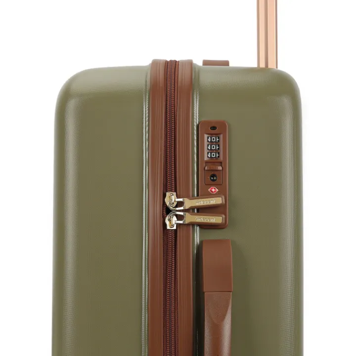 Transavia Trolleys|Klm Trolleys>Decent Retro Cabin Trolley 55 dark green