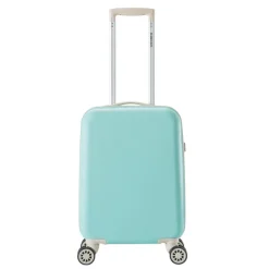 Transavia Trolleys|Klm Trolleys>Decent Star-Maxx Handbagage Trolley 55 pastel groen