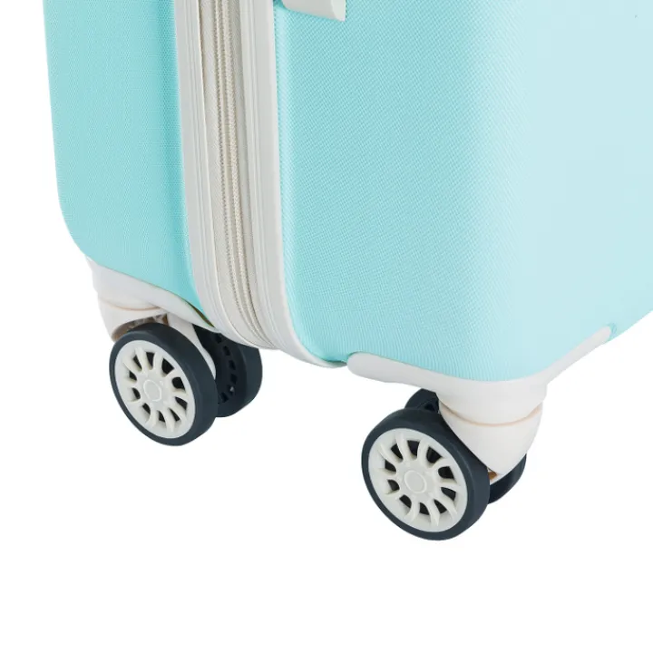 Transavia Trolleys|Klm Trolleys>Decent Star-Maxx Handbagage Trolley 55 pastel groen