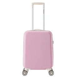 Transavia Trolleys|Klm Trolleys>Decent Star-Maxx Handbagage Trolley 55 pastel roze