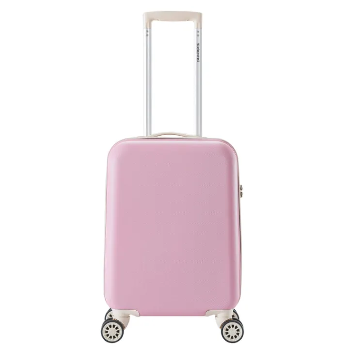 Transavia Trolleys|Klm Trolleys>Decent Star-Maxx Handbagage Trolley 55 pastel roze