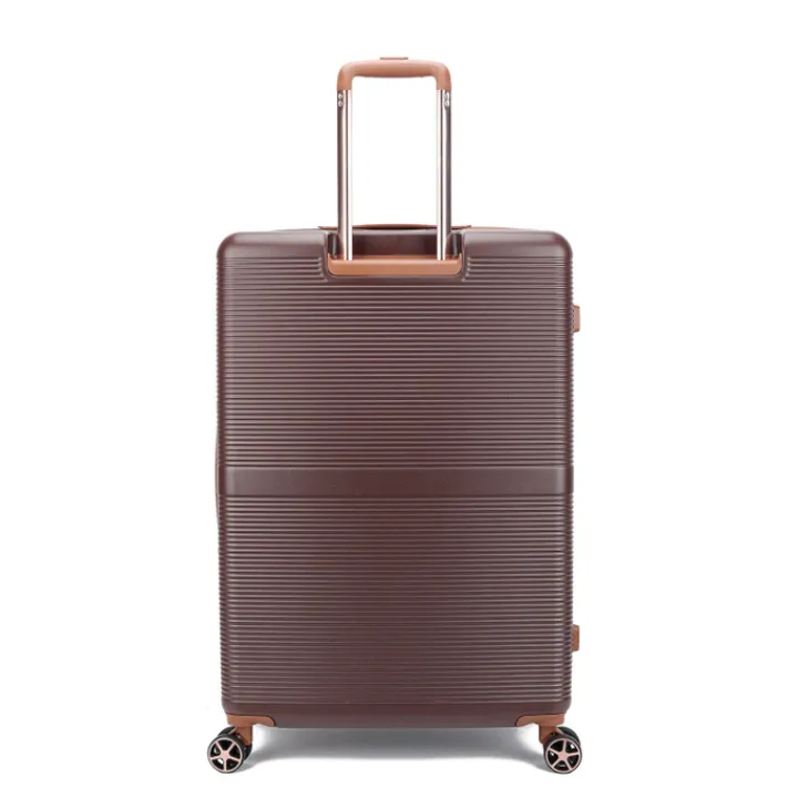 Reistrolleys|Reiskoffers>Decent Stella Spinner Large 77 brown