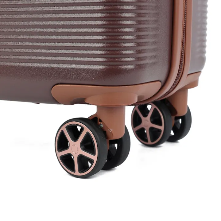 Reistrolleys|Reiskoffers>Decent Stella Spinner Large 77 brown