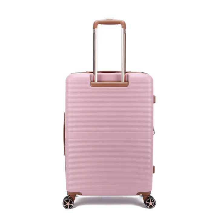 Reistrolleys|Reiskoffers>Decent Stella Trolley 67 Expandable dusty pink