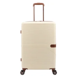 Reistrolleys|Reiskoffers>Decent Stella Trolley 67 Expandable off white
