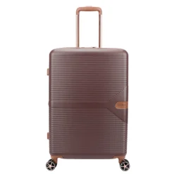 Reistrolleys|Reiskoffers>Decent Stella Trolley 67 Expandable brown