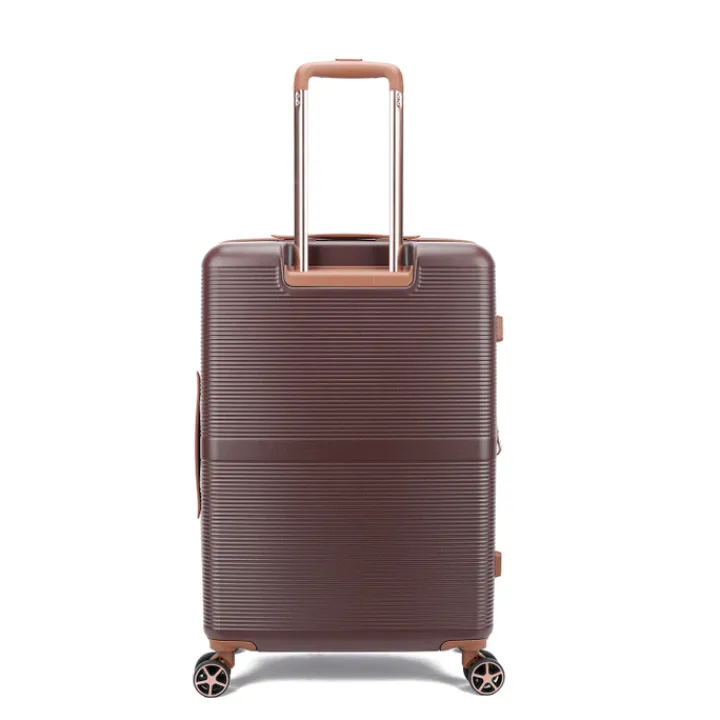 Reistrolleys|Reiskoffers>Decent Stella Trolley 67 Expandable brown