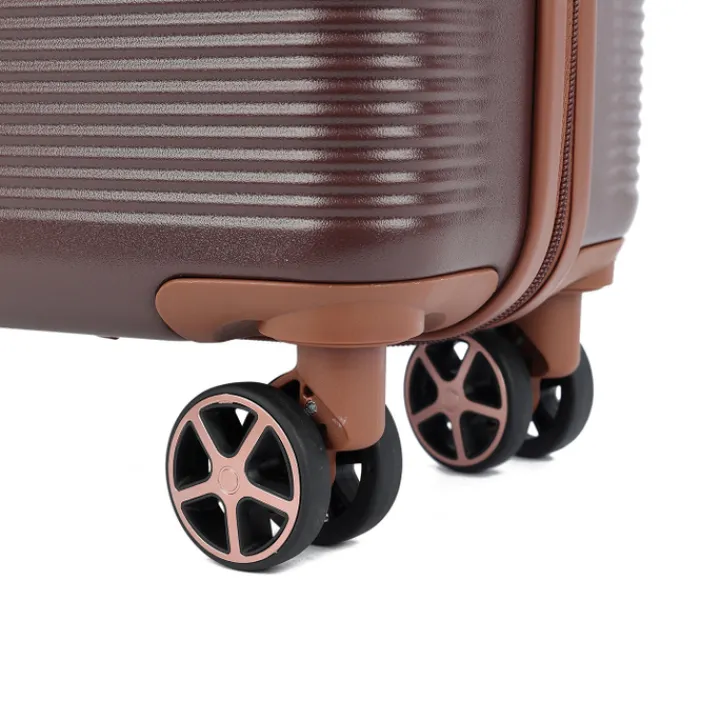 Reistrolleys|Reiskoffers>Decent Stella Trolley 67 Expandable brown