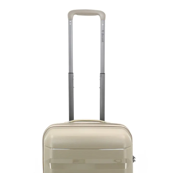 Transavia Trolleys|Handbagage Trolleys>Decent Straight-Line Cabin Spinner champagne