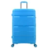 Reistrolleys|Reiskoffers>Decent Straight-Line Large Trolley petrol blue
