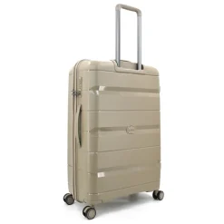 Reistrolleys|Reiskoffers>Decent Straight-Line Large Trolley champagne