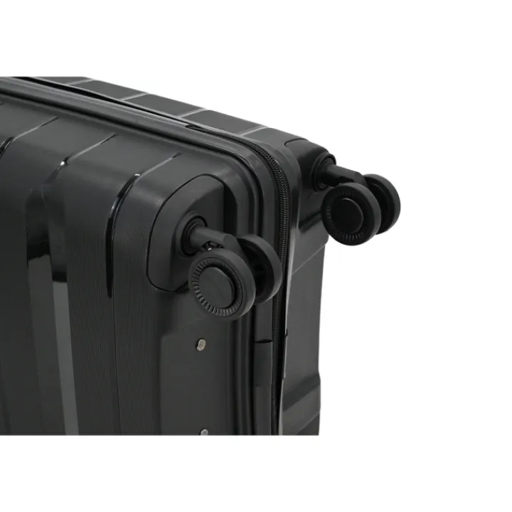 Reistrolleys|Reiskoffers>Decent Straight-Line Large Trolley black
