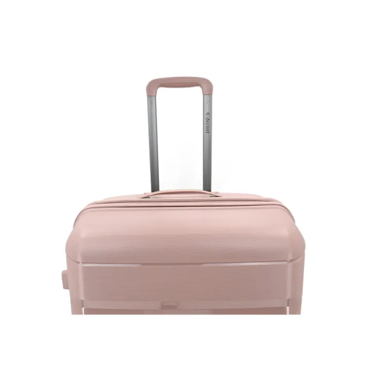 Reistrolleys|Reiskoffers>Decent Straight-Line Large Trolley rose