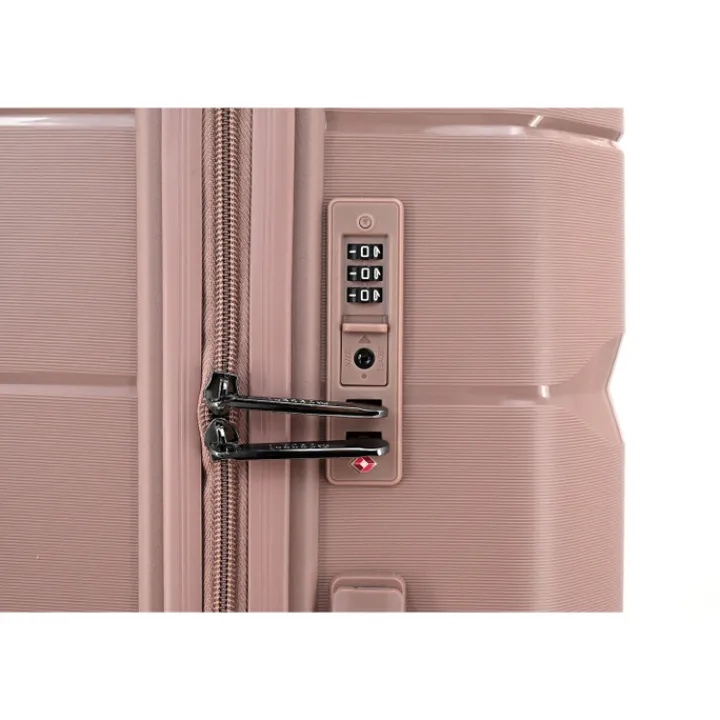 Reistrolleys|Reiskoffers>Decent Straight-Line Large Trolley rose