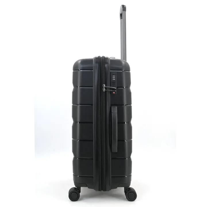 Reistrolleys|Reiskoffers>Decent Straight-Line Medium Trolley black