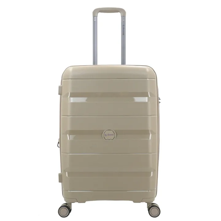 Reistrolleys|Reiskoffers>Decent Straight-Line Medium Trolley champagne