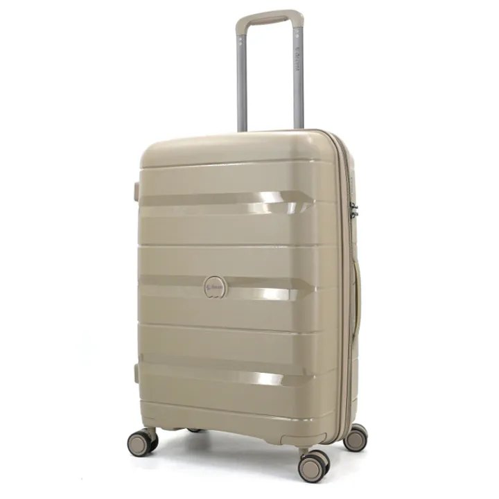 Reistrolleys|Reiskoffers>Decent Straight-Line Medium Trolley champagne