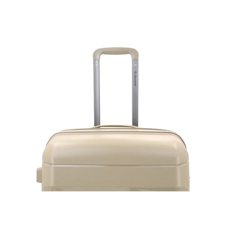 Reistrolleys|Reiskoffers>Decent Straight-Line Medium Trolley champagne