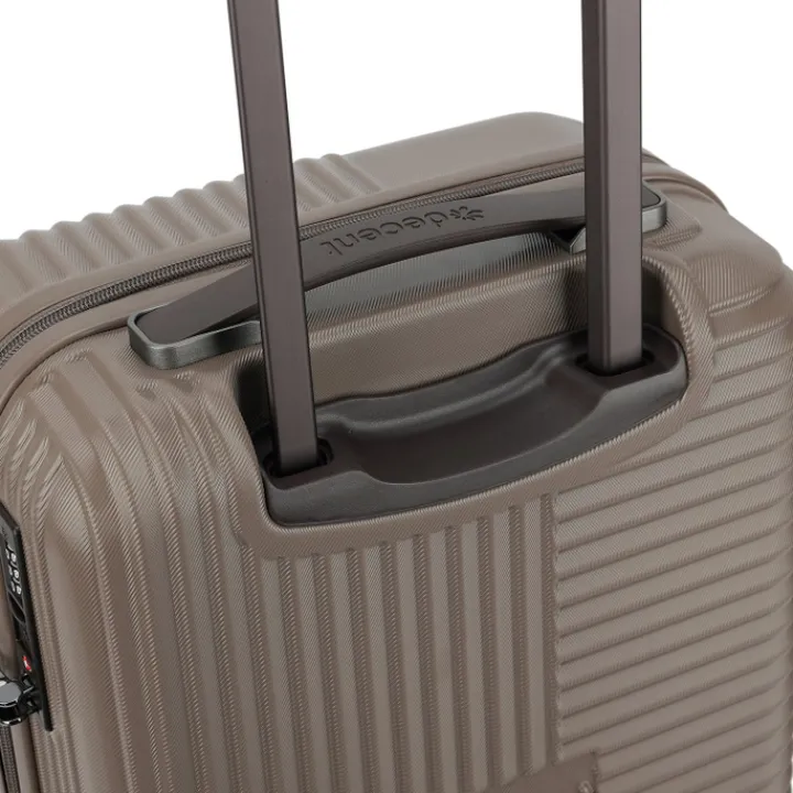 Transavia Trolleys|Klm Trolleys>Decent Tourister Cabin Trolley 55/35 taupe