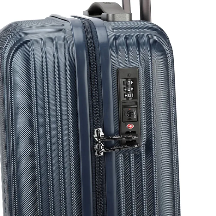 Transavia Trolleys|Klm Trolleys>Decent Tourister Cabin Trolley 55/35 blue