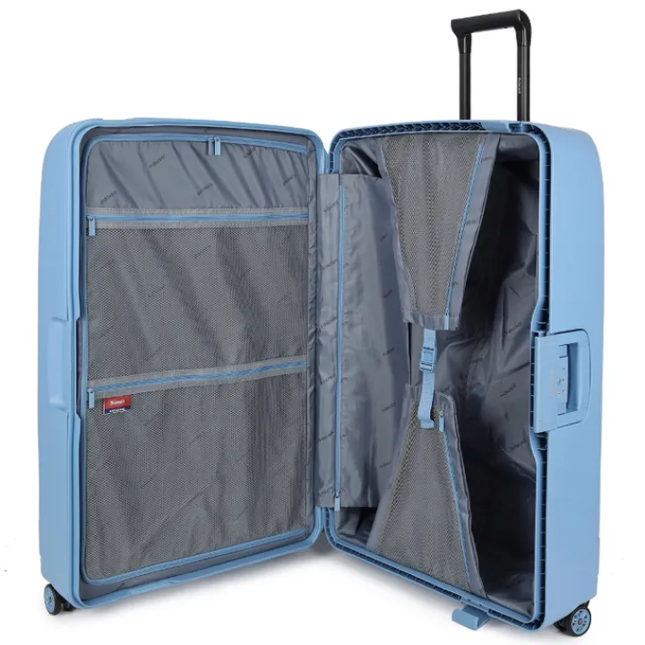 Reistrolleys|Reiskoffers>Decent Transit 2.0 Large Trolley 4 Wheels blue