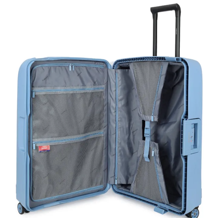 Reistrolleys|Reiskoffers>Decent Transit 2.0 Medium Trolley 4 Wheels blue