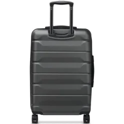 Reistrolleys|Reiskoffers>Delsey Air Armour 4 Wheel Medium Trolley 68 Expandable black