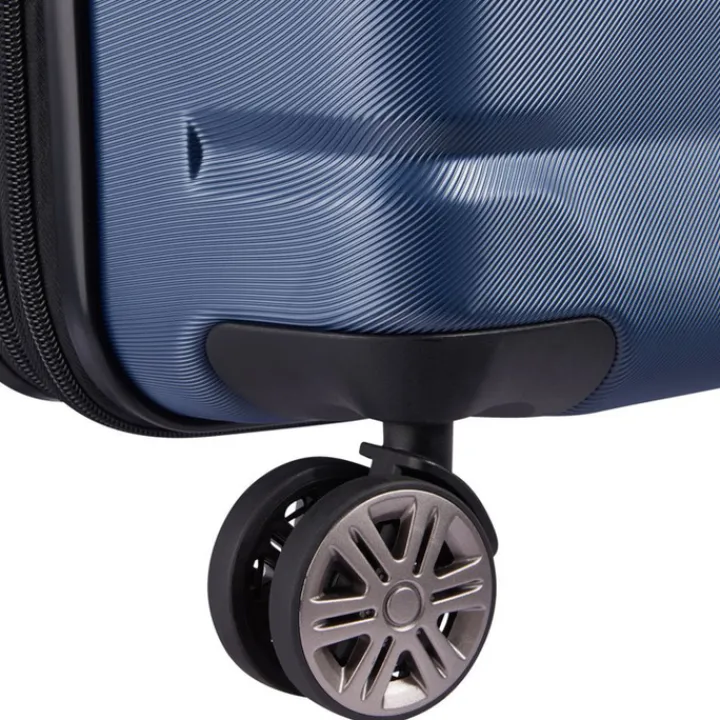 Reistrolleys|Reiskoffers>Delsey Air Armour 4 Wheel Medium Trolley 68 Expandable night blue