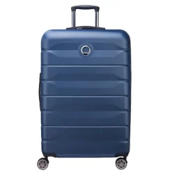 Reistrolleys|Reiskoffers>Delsey Air Armour 4 Wheel Large Trolley 77 Expandable night blue