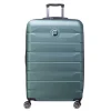 Reistrolleys|Reiskoffers>Delsey Air Armour 4 Wheel Large Trolley 77 Expandable light green