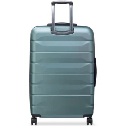 Reistrolleys|Reiskoffers>Delsey Air Armour 4 Wheel Large Trolley 77 Expandable light green
