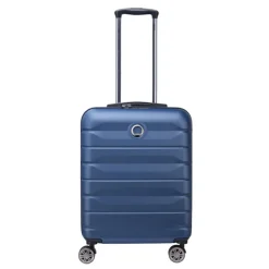 Transavia Trolleys|Ryanair Trolleys>Delsey Air Armour 4 Wheel Slim Cabin Trolley 55/40 night blue