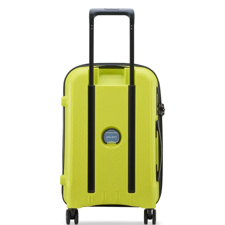 Handbagage Trolleys|Reistrolleys>Delsey Belmont Plus MR Cabin Trolley 55/35 Expandable green chartreuse
