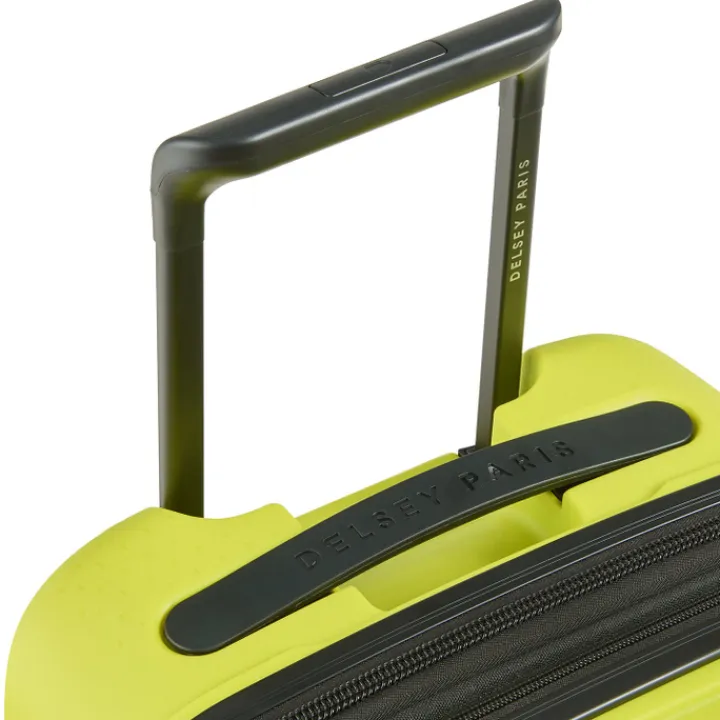 Handbagage Trolleys|Reistrolleys>Delsey Belmont Plus MR Cabin Trolley 55/35 Expandable green chartreuse