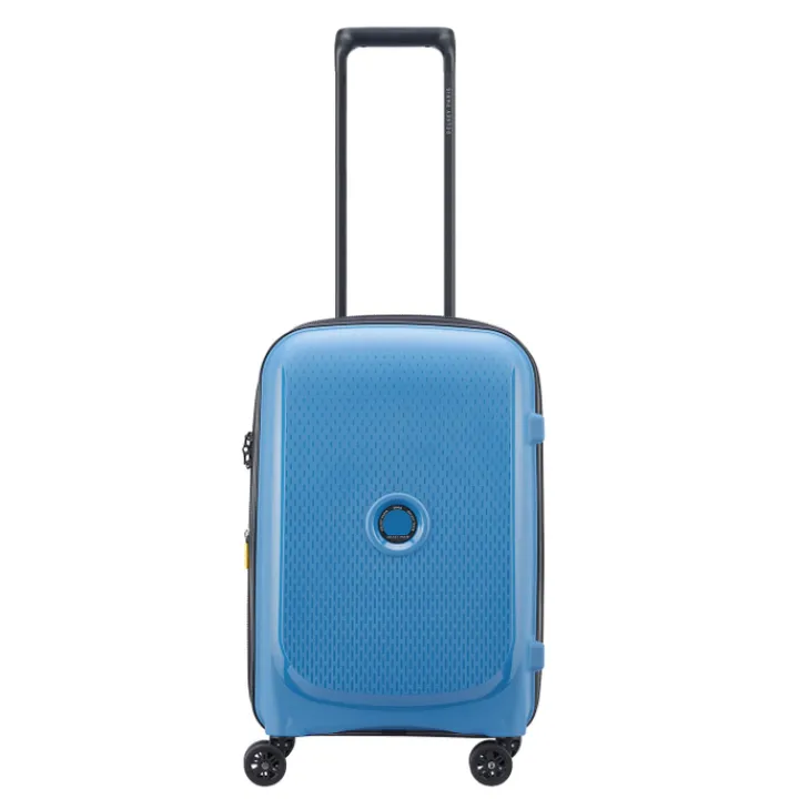 Handbagage Trolleys|Reistrolleys>Delsey Belmont Plus MR Cabin Trolley 55/35 Expandable blue