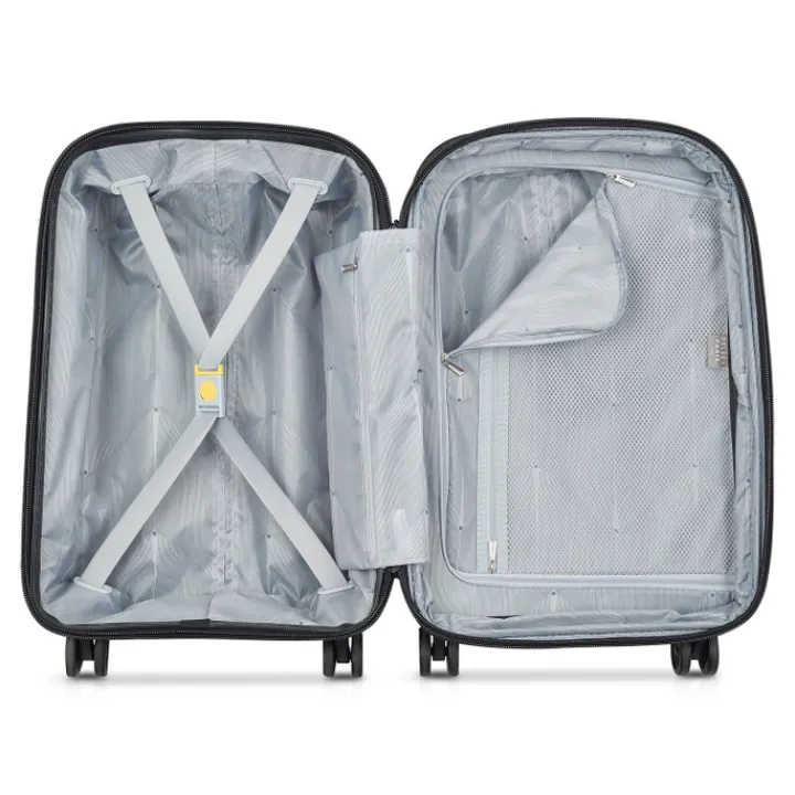 Handbagage Trolleys|Reistrolleys>Delsey Belmont Plus MR Cabin Trolley 55/35 Expandable blue