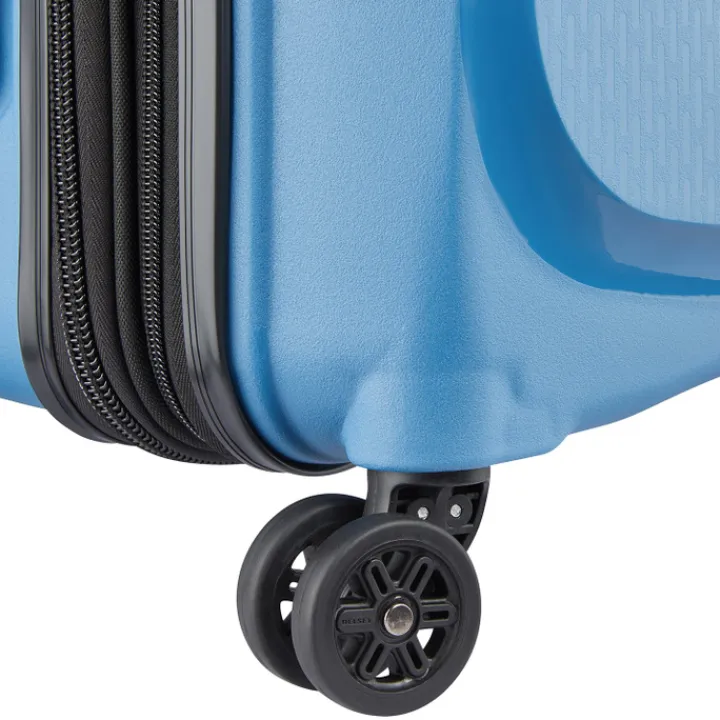 Handbagage Trolleys|Reistrolleys>Delsey Belmont Plus MR Cabin Trolley 55/35 Expandable blue