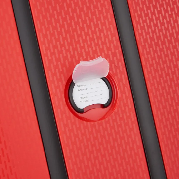 Reistrolleys|Reiskoffers>Delsey Belmont Plus MR Trolley XL Expandable red