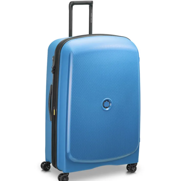 Reistrolleys|Reiskoffers>Delsey Belmont Plus MR Trolley XL Expandable blue