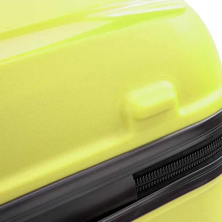 Reistrolleys|Reiskoffers>Delsey Belmont Plus MR Trolley L green chartreuse
