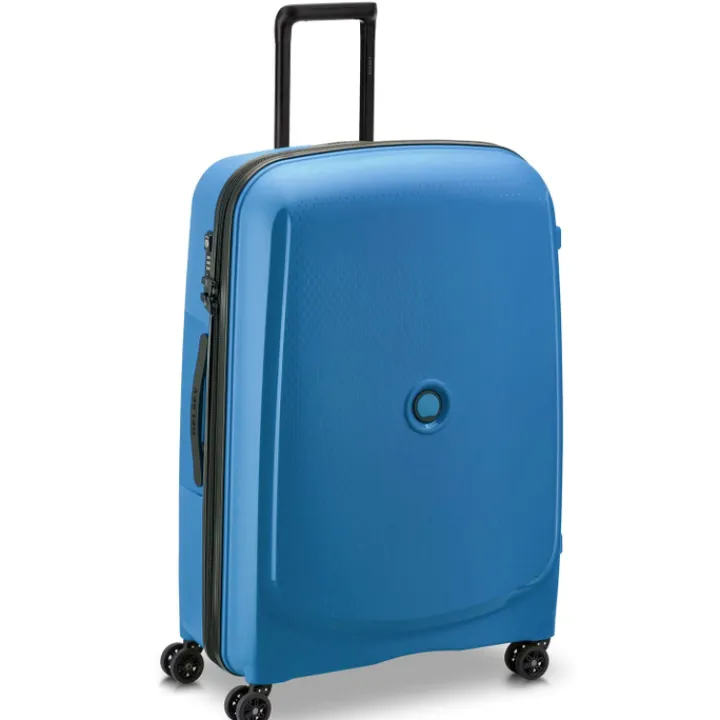 Reistrolleys|Reiskoffers>Delsey Belmont Plus MR Trolley L blue