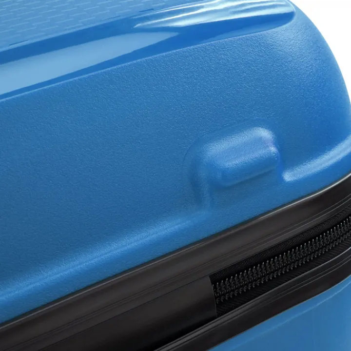 Reistrolleys|Reiskoffers>Delsey Belmont Plus MR Trolley L blue