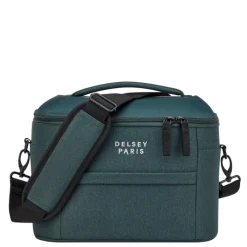 Beautycases>Delsey Brochant 3 Beauty Case pine green