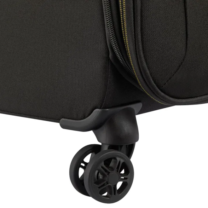 Reistrolleys|Reiskoffers>Delsey Brochant 3 Trolley 78 Expandable black