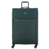 Reistrolleys|Reiskoffers>Delsey Brochant 3 Trolley 78 Expandable pine green