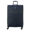 Reistrolleys|Reiskoffers>Delsey Brochant 3 Trolley 78 Expandable navy blue