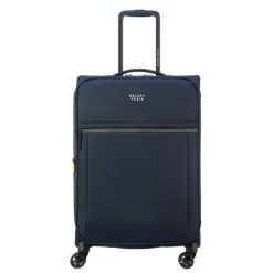 Reistrolleys|Reiskoffers>Delsey Brochant 3 Trolley 67 Expandable navy blue