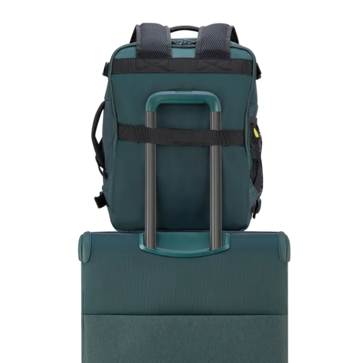 Kleine Reistassen|Handbagage Reistassen>Delsey Brochant 3 Underseater Backpack pine green