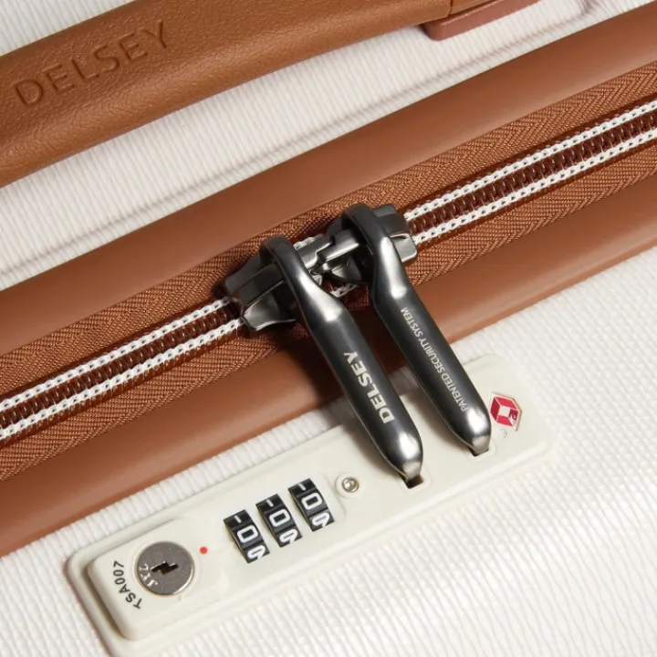 Reistrolleys|Reiskoffers>Delsey Chatelet Air 2.0 4 Wheel Large Trolley 82 angora